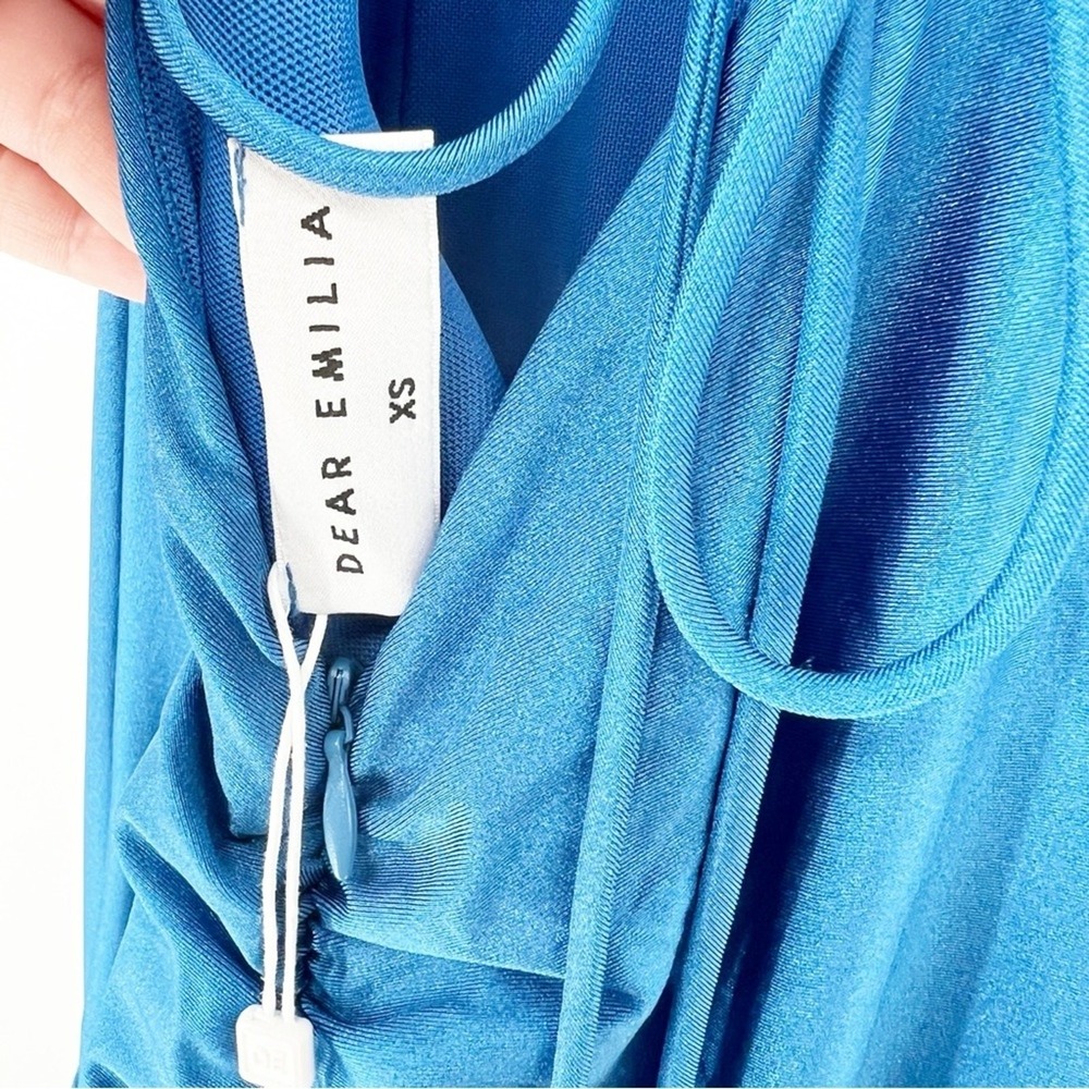 NWT Dear Emilia Forever in a Moment Maxi Dress Women's XS Blue Romantic - Picture 6 of 8